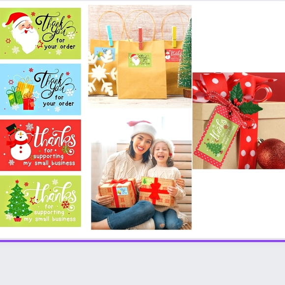 🌈 STICKERS 100~HOLIDAY ASSORTED - Picture 2 of 3